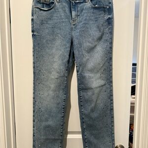 Lane Bryant Blue Straight Leg Jeans